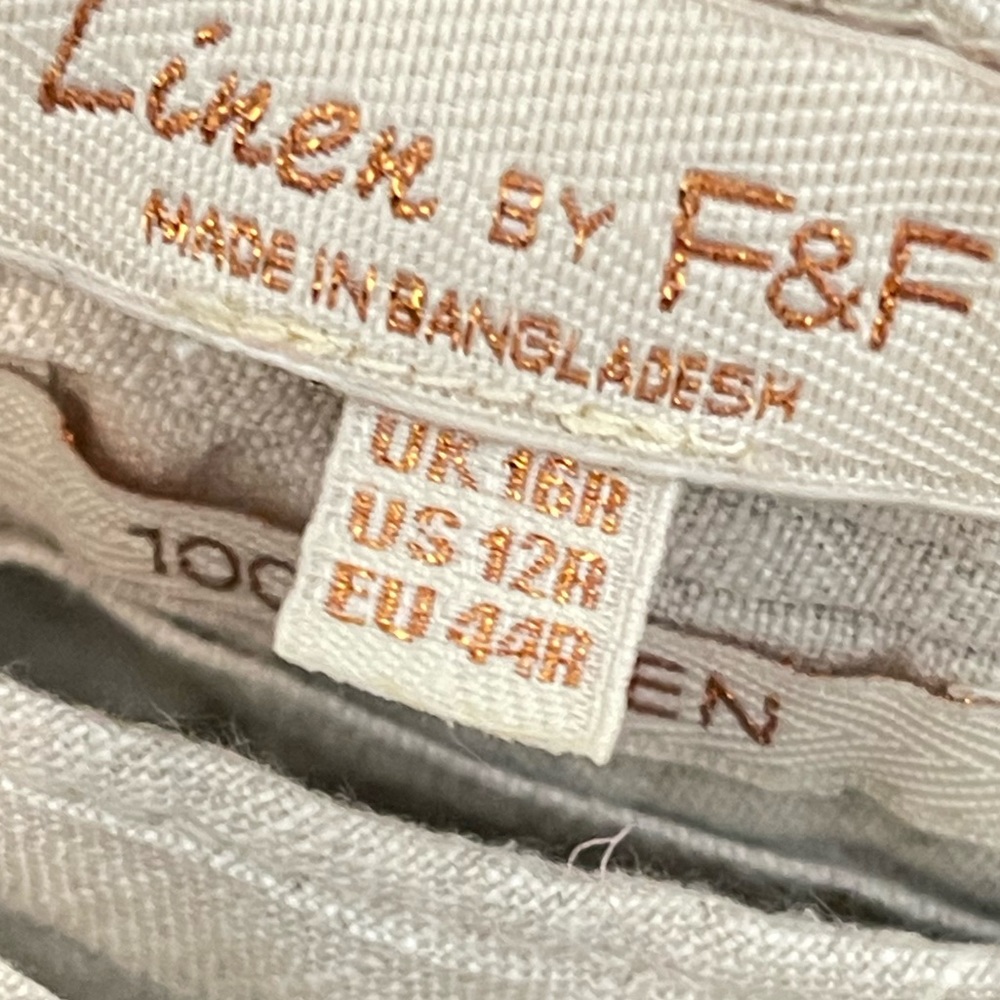 F&F Linen Pants. - Picture 2 of 7
